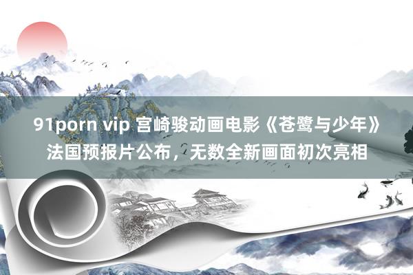 91porn vip 宫崎骏动画电影《苍鹭与少年》法国预报片公布，无数全新画面初次亮相